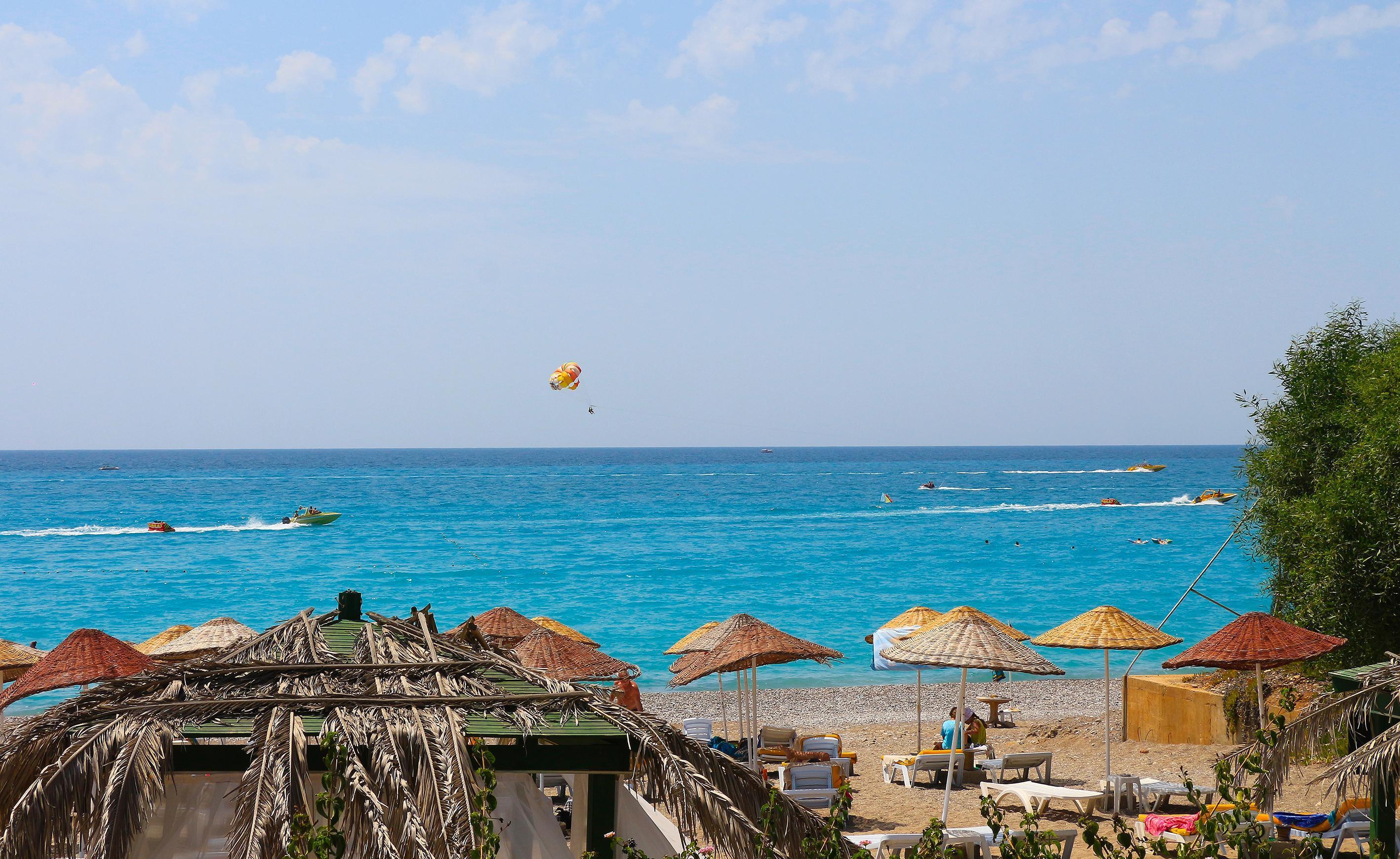 Club Aqua Plaza Hotel Alanya Exterior photo