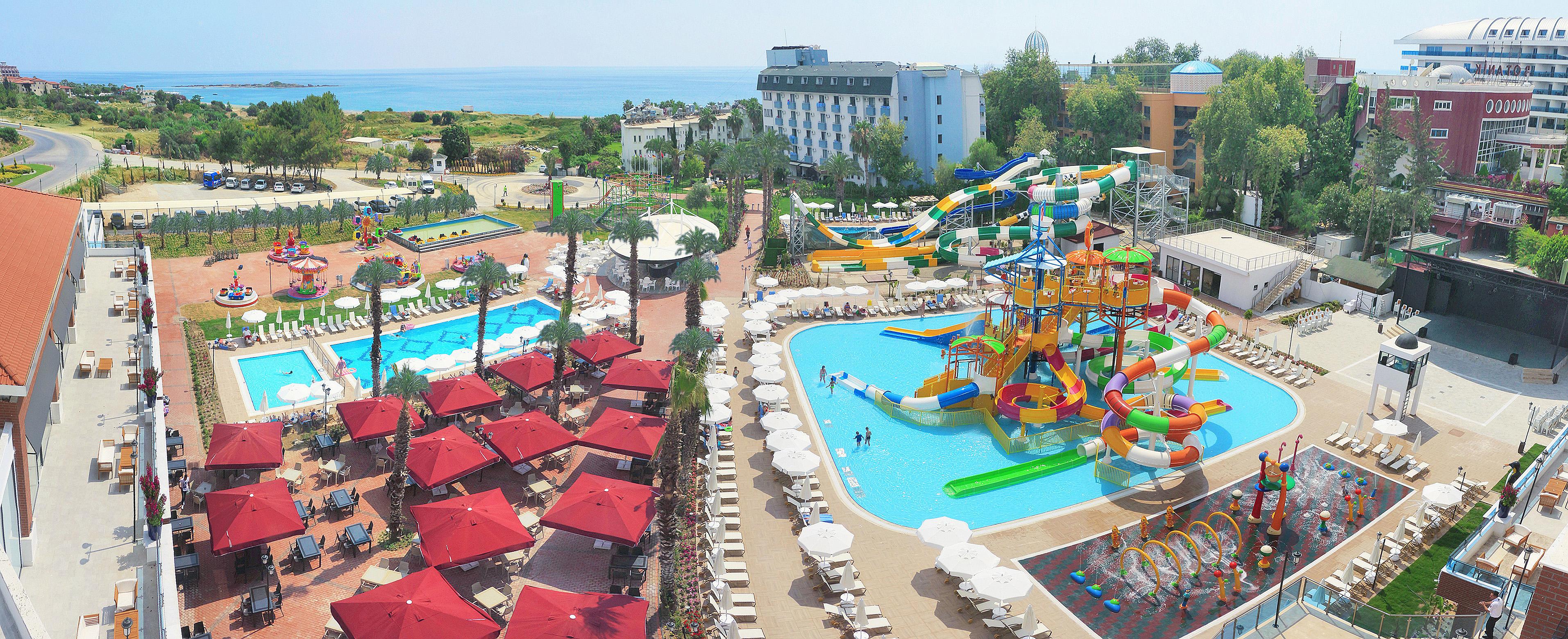 Club Aqua Plaza Hotel Alanya Exterior photo
