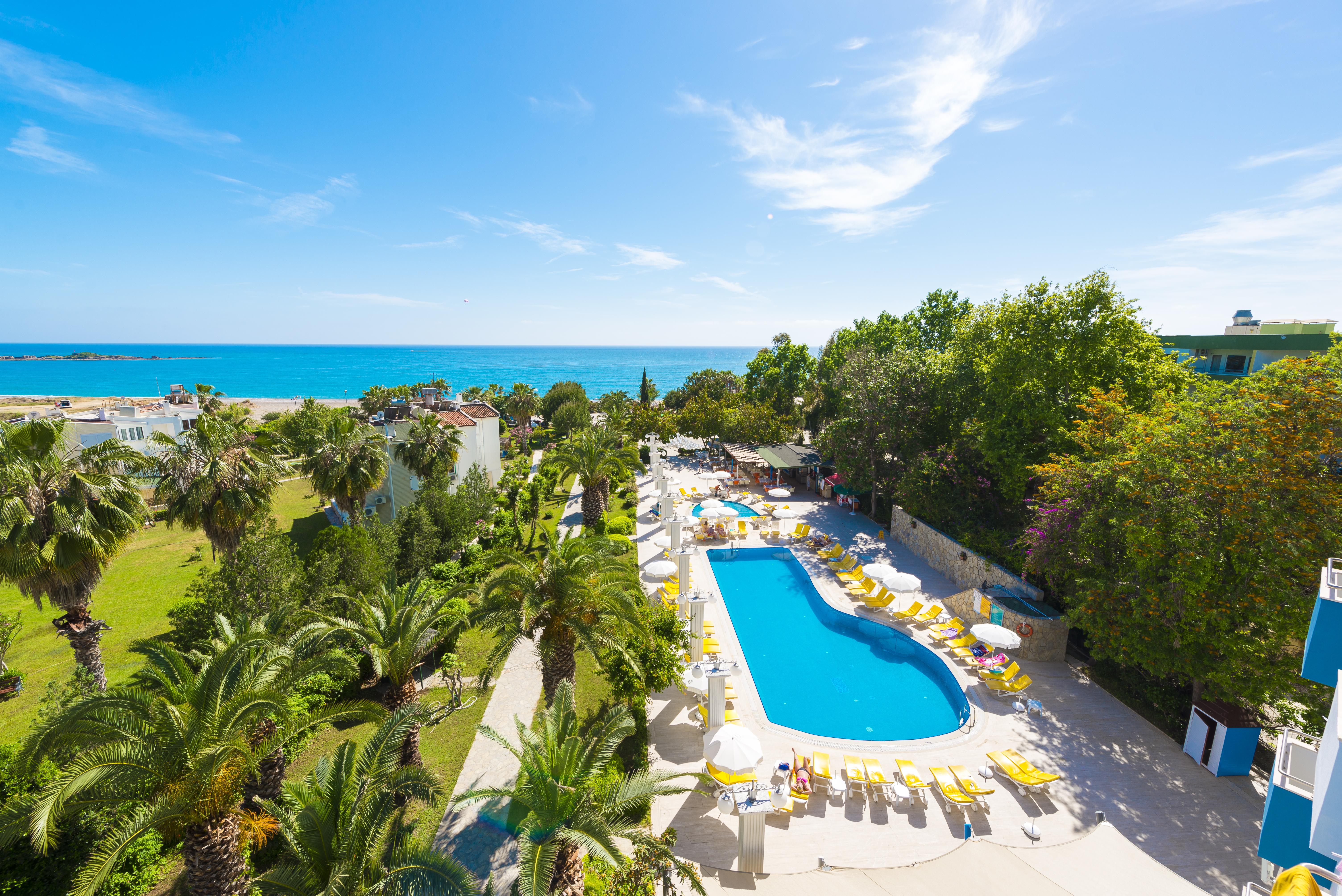 Club Aqua Plaza Hotel Alanya Exterior photo